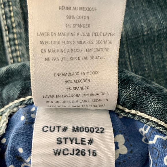 Antik Denim Jeans size 28 Waist and 33 Length Excellent Like New Condition - Picture 9 of 16